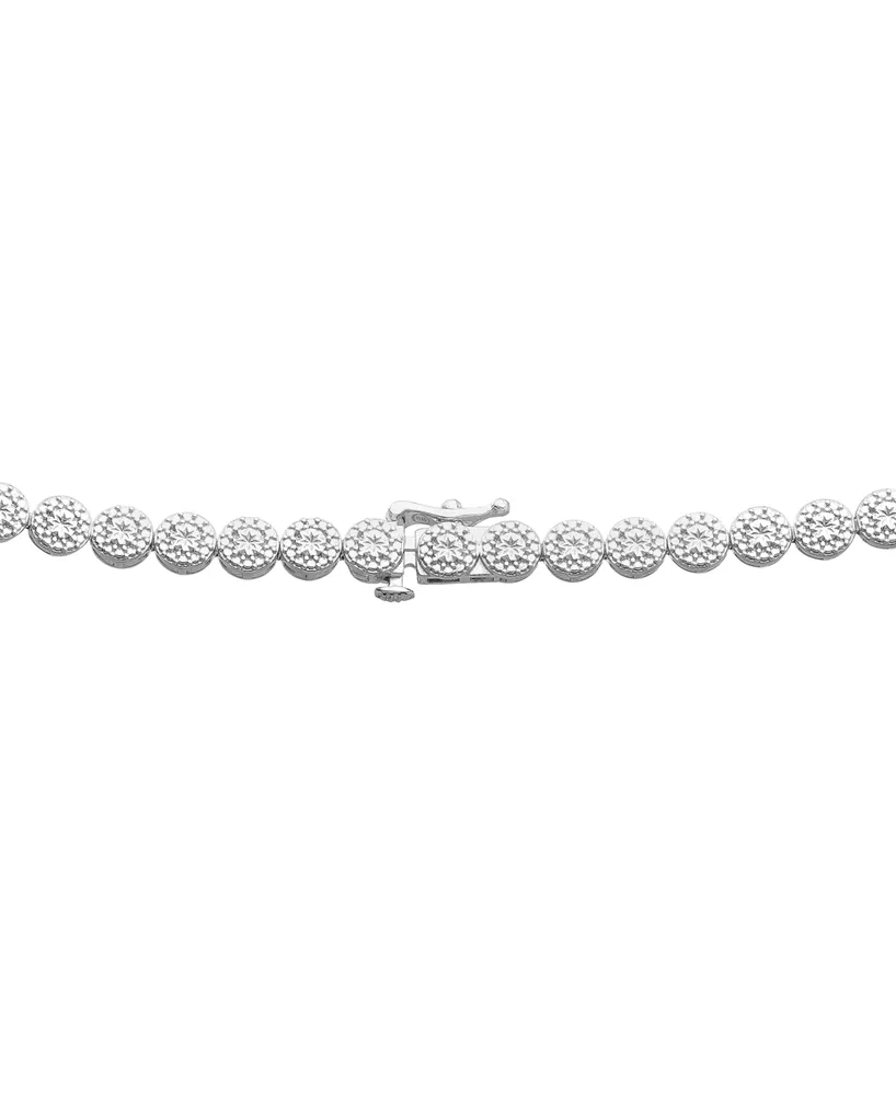 Wrapped in Love Diamond 17" Collar Necklace (2 ct. t.w.) in Sterling Silver, Created for Macy's