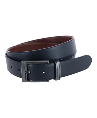 Trafalgar Men's Maverick 32mm Reversible Leather Dress Belt