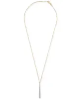 Wrapped Diamond Graduated 18" Pendant Necklace (1/3 ct. t.w.) in 10k Gold, Created for Macy's