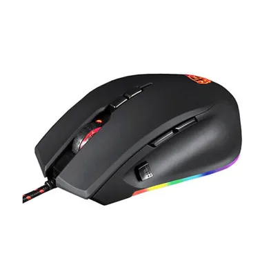 BatteryJack Up to 5000 Dpi Rgb Spectrum Backlit Ergonomic Wired Gaming Mouse with Programmable Buttons for Windows Pc Gamers