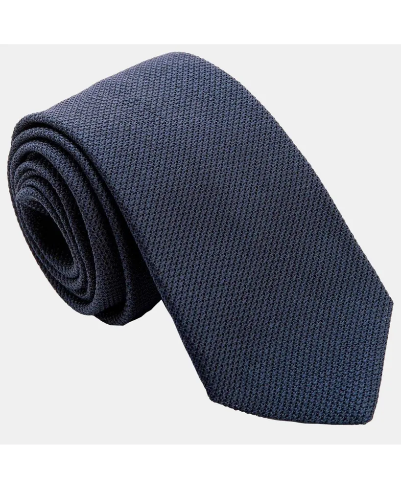 Elizabetta Big & Tall Marino - Extra Long Silk Grenadine Tie for Men