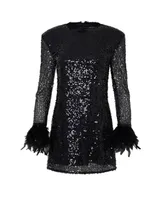 Nocturne Women's Sequined Mini Dress