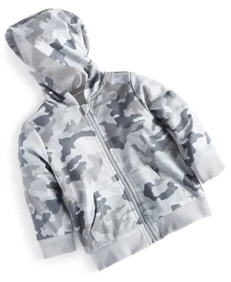 First Impressions Baby Boys Camouflage Zip Up Jacket, Created for Macy's
