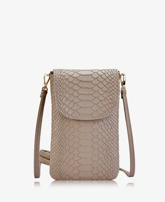 GiGi New York Emmie Leather Phone Crossbody