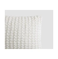 Sunday Citizen Snug Waffle Decorative Pillow, 12" x 18"