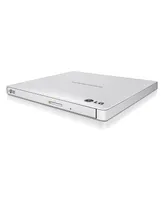 Lg Electronics External Slim Writer Dvdrw 8X Usb White with Cyberlink Software 9.5 mm Retail Storage