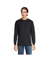 Lands' End Men's Super-t Long Sleeve T-Shirt