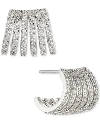 Ava Nadri Cubic Zirconia Cage Earrings