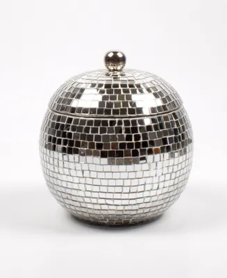 8 Oak Lane Metal Disco Ball Ice Bucket