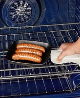 Smith and Clark Cast Iron 6.75" Square Grill Pan