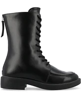 Journee Collection Women's Nikks Lace Up Combat Boots