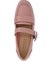 Journee Collection Women's Caspian Buckle Loafers