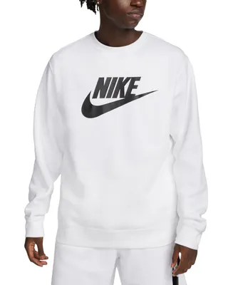 Nike Men's Sportswear Club Fleece Graphic Crewneck Sweatshirt