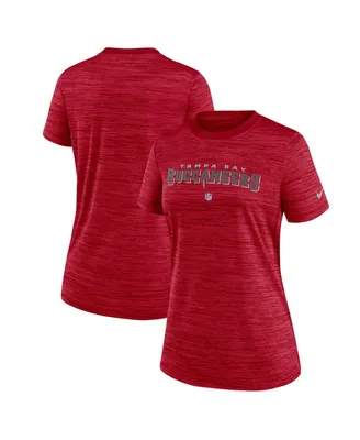 Women's Nike Red Tampa Bay Buccaneers Sideline Velocity Performance T-shirt