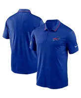 Men's Nike Royal Buffalo Bills Sideline Victory Performance Polo Shirt