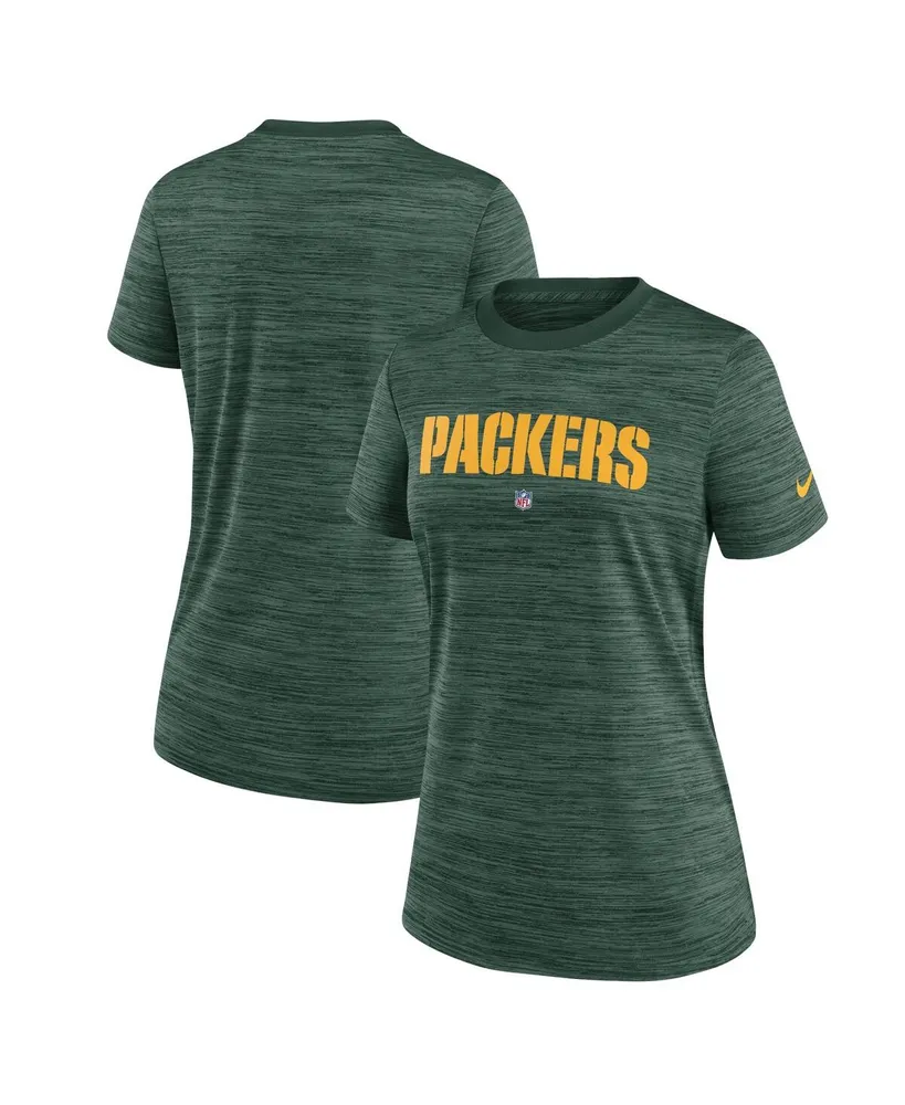 Green Bay Packers Nike Women's Sideline Velocity Performance T-Shirt - Green