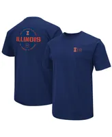 Men's Colosseum Navy Illinois Fighting Illini Oht Military-Inspired Appreciation T-shirt