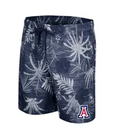 Men's Colosseum Navy Arizona Wildcats What Else is New Swim Shorts