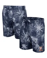 Men's Colosseum Navy Virginia Cavaliers What Else is New Swim Shorts