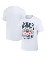 Men's Darius Rucker Collection by Fanatics White Houston Astros Distressed Rock T-shirt