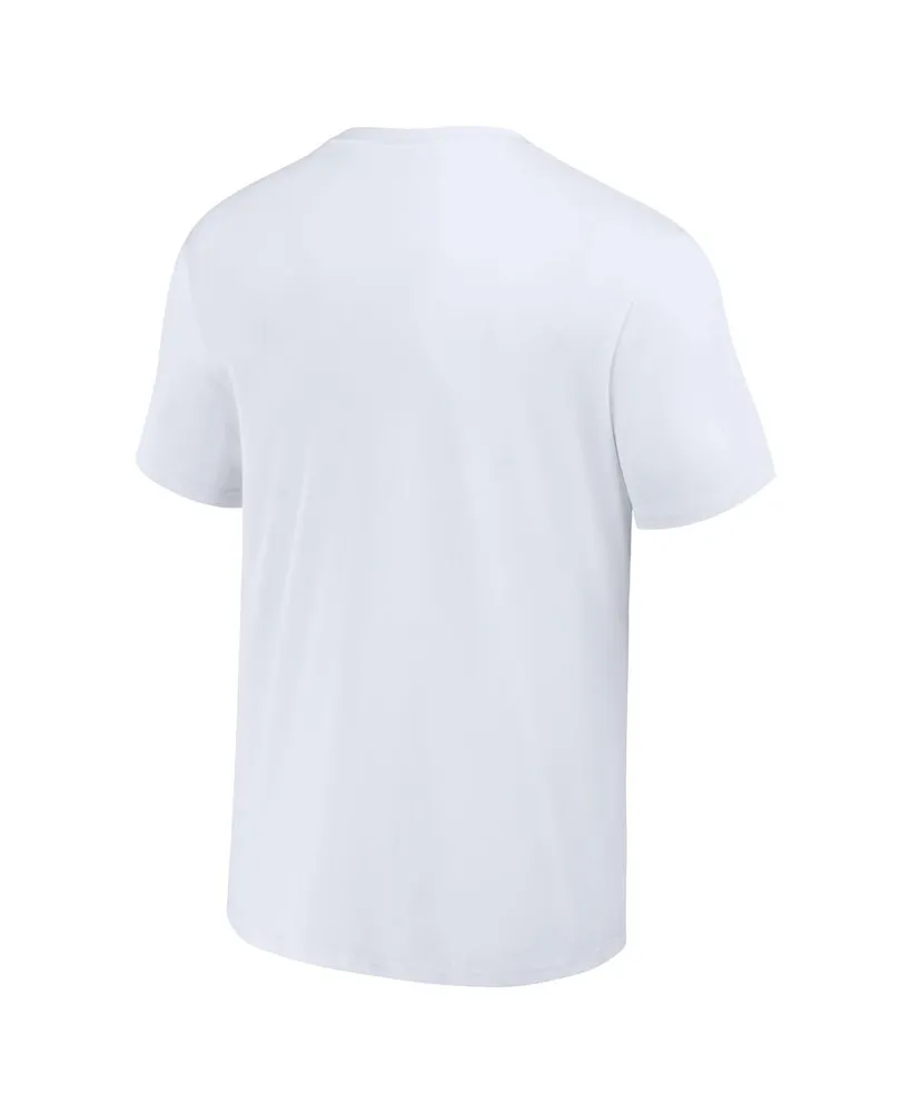 Men's Darius Rucker Collection by Fanatics White Oakland Athletics Distressed Rock T-shirt