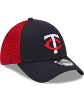 Men's New Era Navy Minnesota Twins Team Neo 39THIRTY Flex Hat