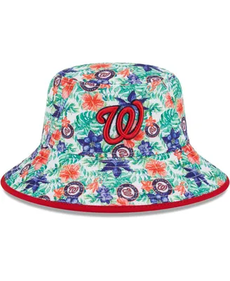 Men's New Era Washington Nationals Tropic Floral Bucket Hat