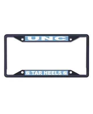 Wincraft North Carolina Tar Heels Chrome Colored License Plate Frame