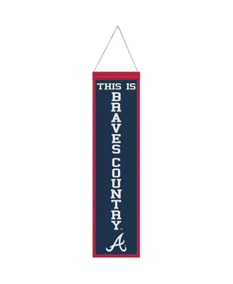 Wincraft Atlanta Braves 8" x 32" Slogan Wool Banner