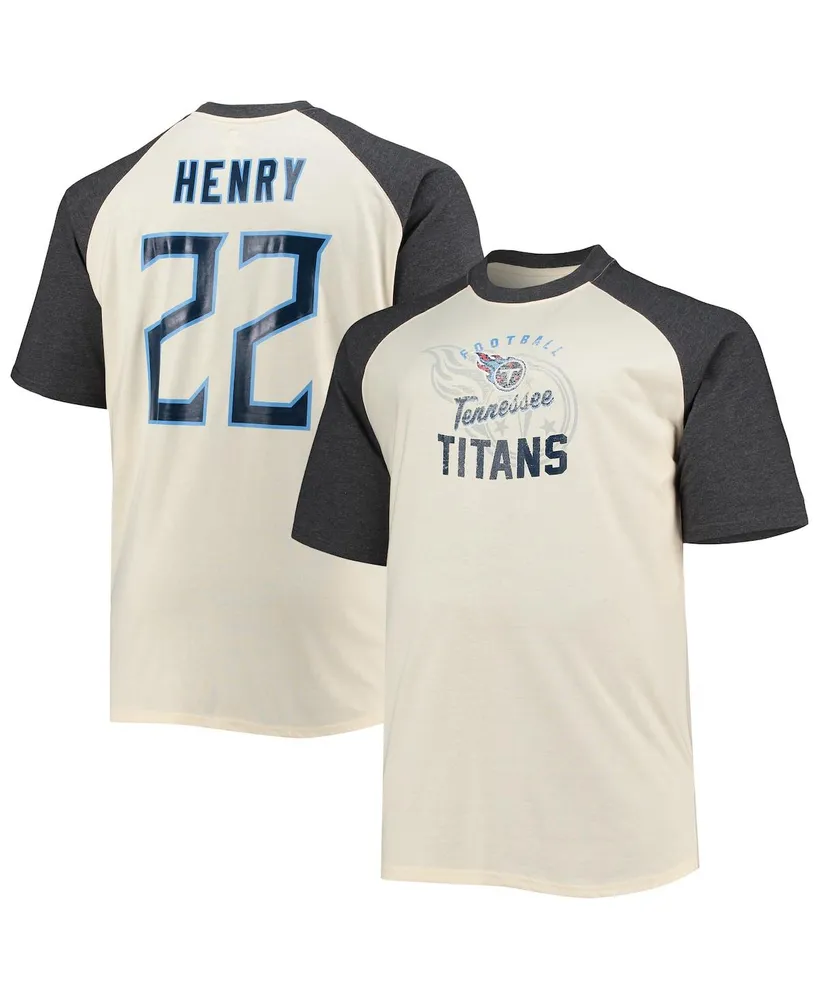 Derrick Henry Tennessee Titans Fanatics Branded Player Icon Name & Number  T-Shirt - Navy