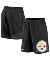 Men's Nike Black Pittsburgh Steelers Stretch Performance Shorts