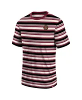 Men's Fanatics Red Atlanta United Fc Shot Clock Stripe T-shirt