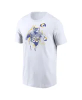 Men's Nike Aaron Donald White Los Angeles Rams Player Graphic T-shirt