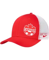 Men's Nike Red Canada Soccer Classic99 Trucker Snapback Hat