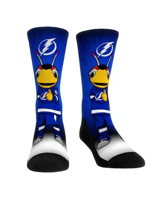 Men's and Women's Rock 'Em Socks Tampa Bay Lightning Mascot Pump Up Crew Socks