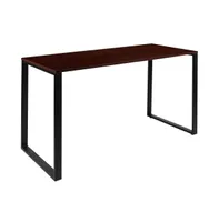 Merrick Lane Corbin 55" Computer Desk With Open Metal Frame