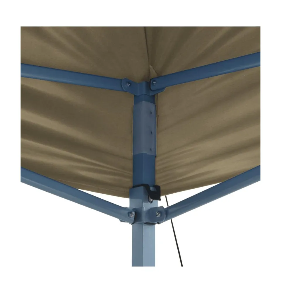 vidaXL Foldable Tent Pop-Up 9.8'x14.8' Cream White