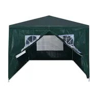 vidaXL Party Tent 9.8'x13.1' Green