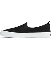 Women's Crest Twin Gore Perforated Slip On Sneakers, Created for Macy's