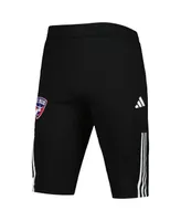 Men's adidas Black Fc Dallas 2023 On-Field Training Aeroready Half Pants