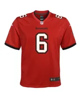 Big Boys Nike Baker Mayfield Red Tampa Bay Buccaneers Game Jersey