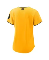 Women's Nike Gold Pittsburgh Pirates 2023 City Connect Replica Jersey