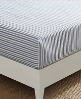 Nautica Coleridge Stripe Cotton Percale Fitted Sheet