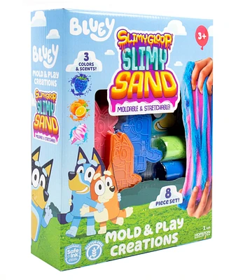 Bluey Slimysand Creations Set, 9 Piece