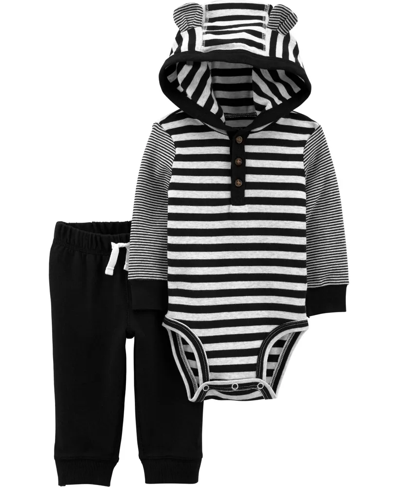 Carter's Baby Boys 3-Piece Bodysuits and Pants Set - Macy's