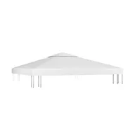 vidaXL 2-Tier Gazebo Top Cover 1 oz/ft² 9.8'x9.8