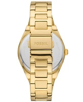 Fossil Women's Scarlette Three-Hand Date -Tone Stainless Steel Watch, 38mm