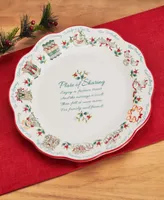 Winterberry 12 Days of Christmas Platter