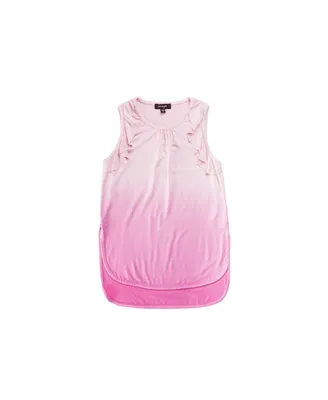 Imoga Collection Little Girls Betty Peony Ombre Jersey Tunic