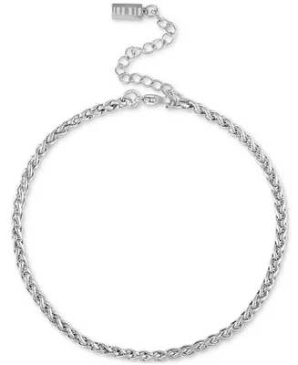 Classic Anti-Tarnish Wheat Chain Anklet